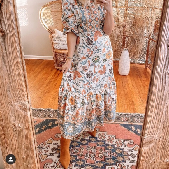 bohemian dress shein